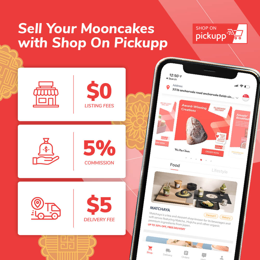 Sell Your Mooncakes with Shop On Pickupp